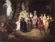 The French Comedy WATTEAU, Antoine